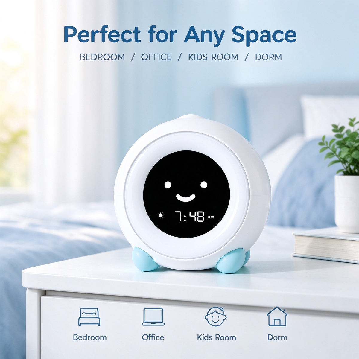 Kids Cute Smart Alarm Clock