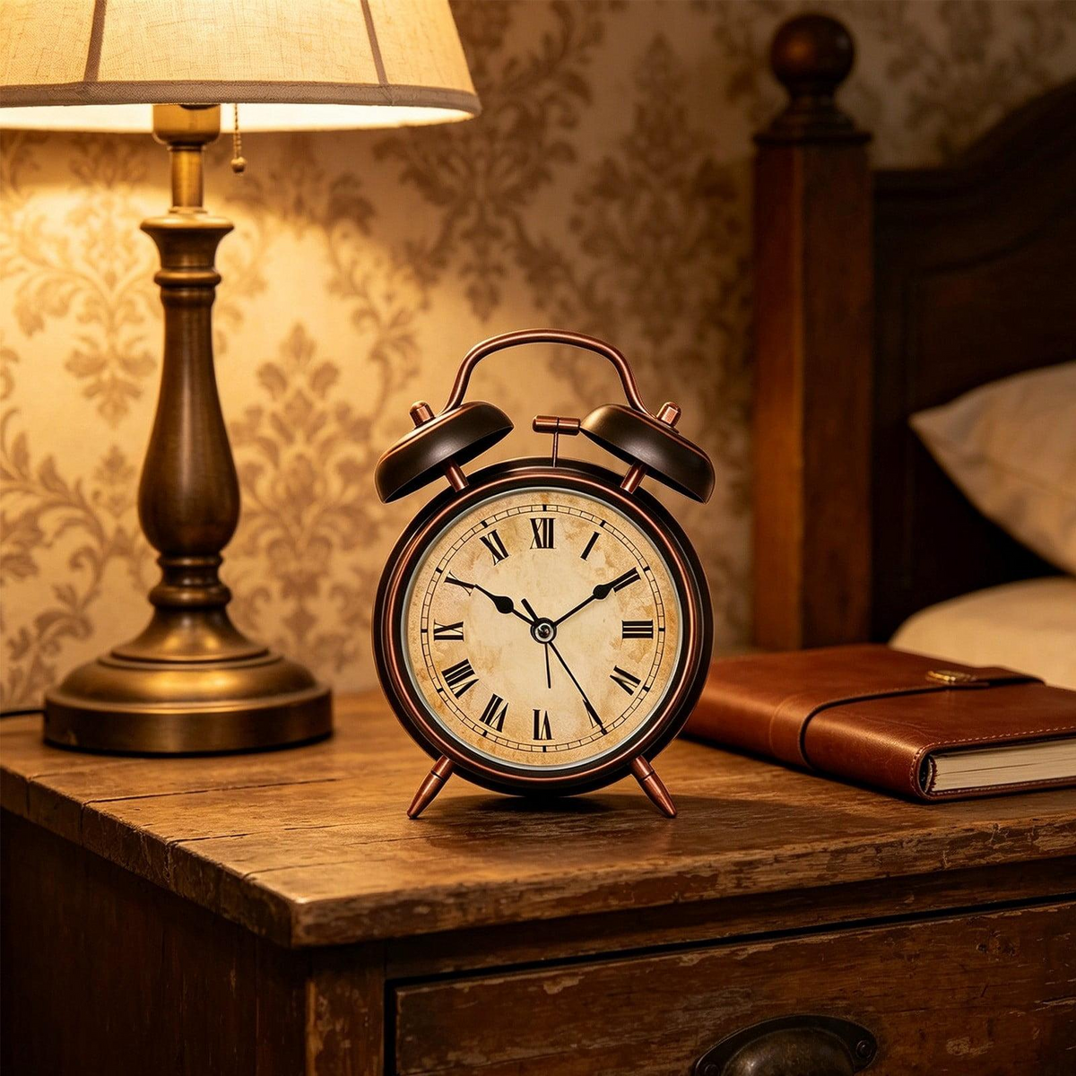 Vintage Twin Bell Alarm Clock