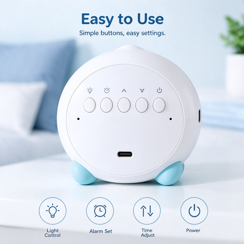 Kids Cute Smart Alarm Clock