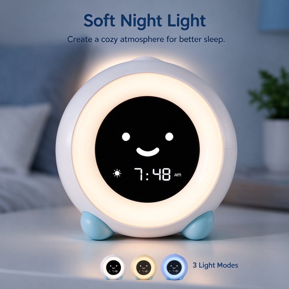 Kids Cute Smart Alarm Clock